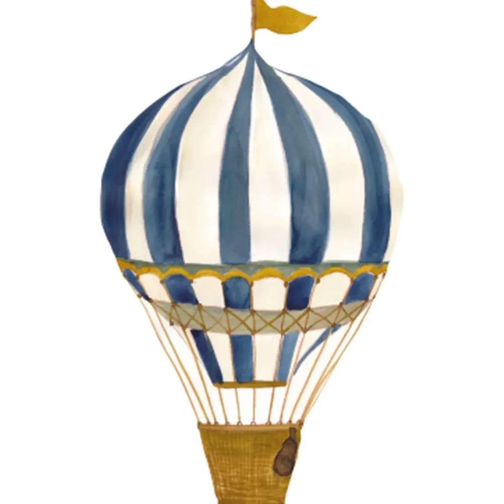 wallsticker_retro_air_bal_0-1.webp Kids That's Mine Wallstickers>Wallsticker Retro air balloon large, Blue – That’s Mine