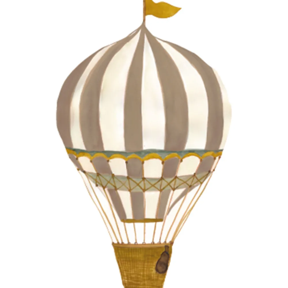 wallsticker_retro_air_bal_0-3.webp Kids That's Mine Wallstickers>Wallsticker Retro air balloon large, Brown – That’s Mine