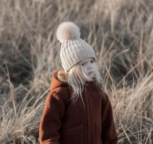 Kids/BOY Huttelihut Teen Girls 8+ | Boy 2-8Y>Warmy Knithut Wool Brown –