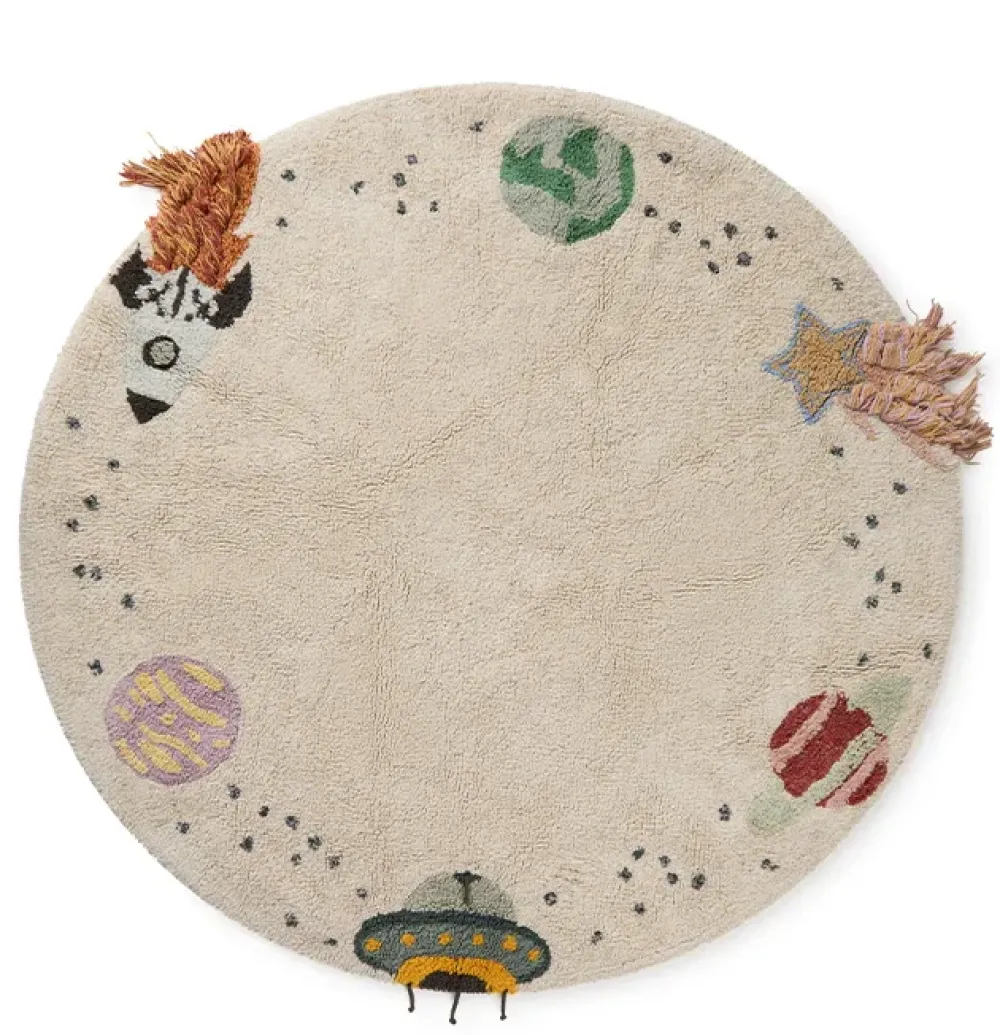 washable_cotton_rug_inter_0.webp Kids Lorena Canals Rugs And Playmats>Washable Cotton Rug, Interstellar Journey –