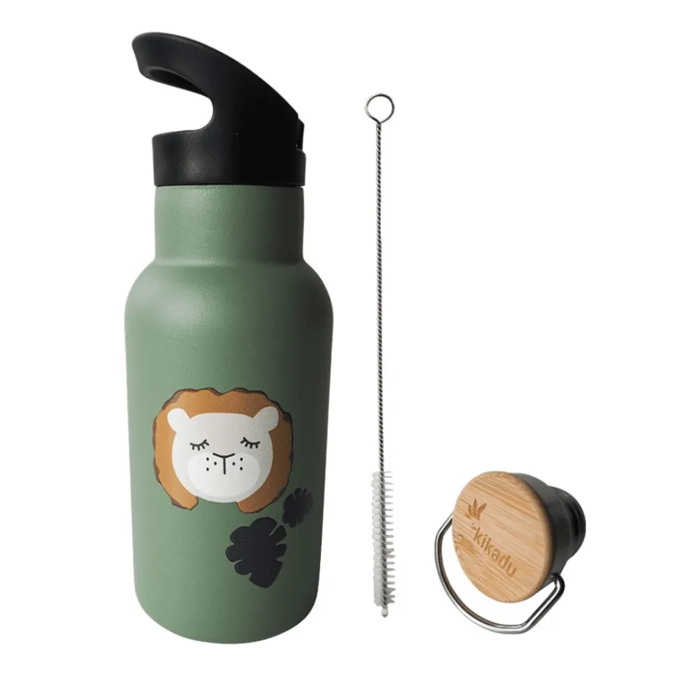 water_bottle_lion__kikadu_0.webp Kids Kikadu Dinnertime>Water Bottle Lion –