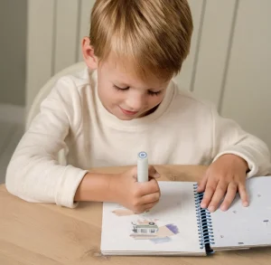 Kids Little Dutch Creativity>Water magic book Jim & Friends –