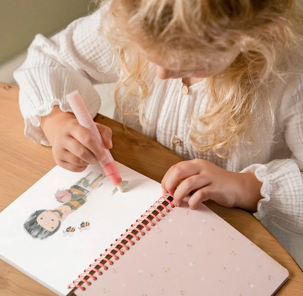 water_magic_book_rosa__fr_1.webp Kids Little Dutch Creativity>Water magic book Rosa & Friends –