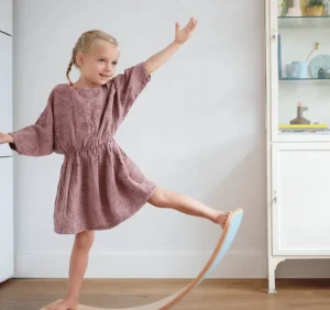 Kids Wobbel Christmas Toys | Balance Toys>Original Transparent Lacquer, Mint –