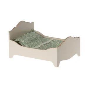 Kids Maileg Doll Accessories>Wooden bed, Mouse –