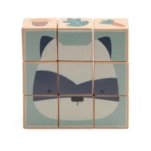 Kids Sebra Interior Wooden Toys | Games And Puzzles>Wooden blocks puzzle, Woodland – Sebra