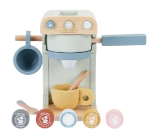 Kids Little Dutch Wooden Toys | Play Food>Wooden Coffee Machine –