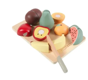 Kids Little Dutch Wooden Toys | Play Food>Wooden cutting fruits –