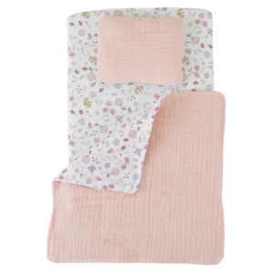 Kids Little Dutch Doll Accessories | Christmas Toys>Wooden Doll Bed Rose –