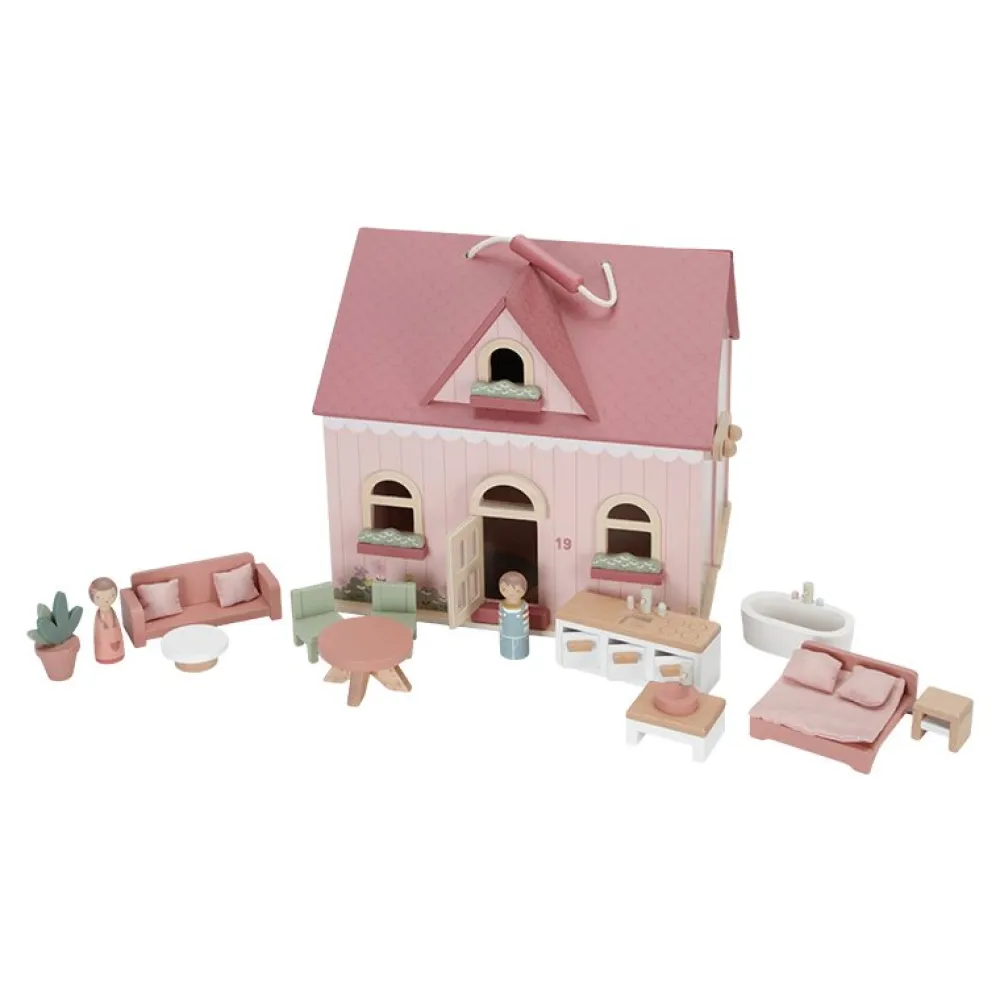 wooden_dollhouse_small__l_0.webp Kids Little Dutch Doll Accessories | Christmas Toys>Wooden dollhouse small –