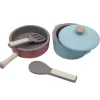 Kids Sebra Interior Wooden Toys>Wooden kitchen tools set, warm grey – Sebra