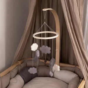 Kids Sebra Interior Mobiles>Wooden mobile holder, Wood – Sebra