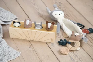 Kids Sebra Interior Wooden Toys | Christmas Toys>Wooden pop up toy, animals, Woodland – Sebra