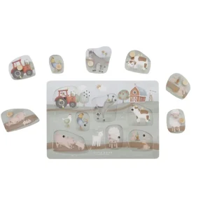 Kids Little Dutch Games And Puzzles>Wooden Sound puzzle Little Farm –