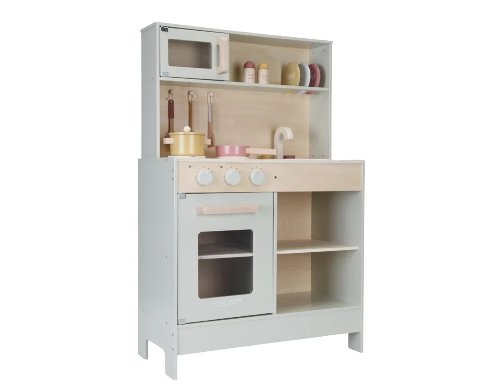 wooden_toy_kitchen_mint___0.webp Kids Little Dutch Wooden Toys | Play Food>Wooden Toy Kitchen Mint –