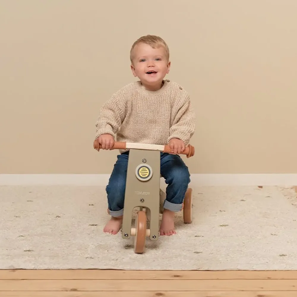 wooden_tricycle_olive__li_2.webp Kids Little Dutch Bikes, Scooters And Helmets>Wooden Tricycle Olive –