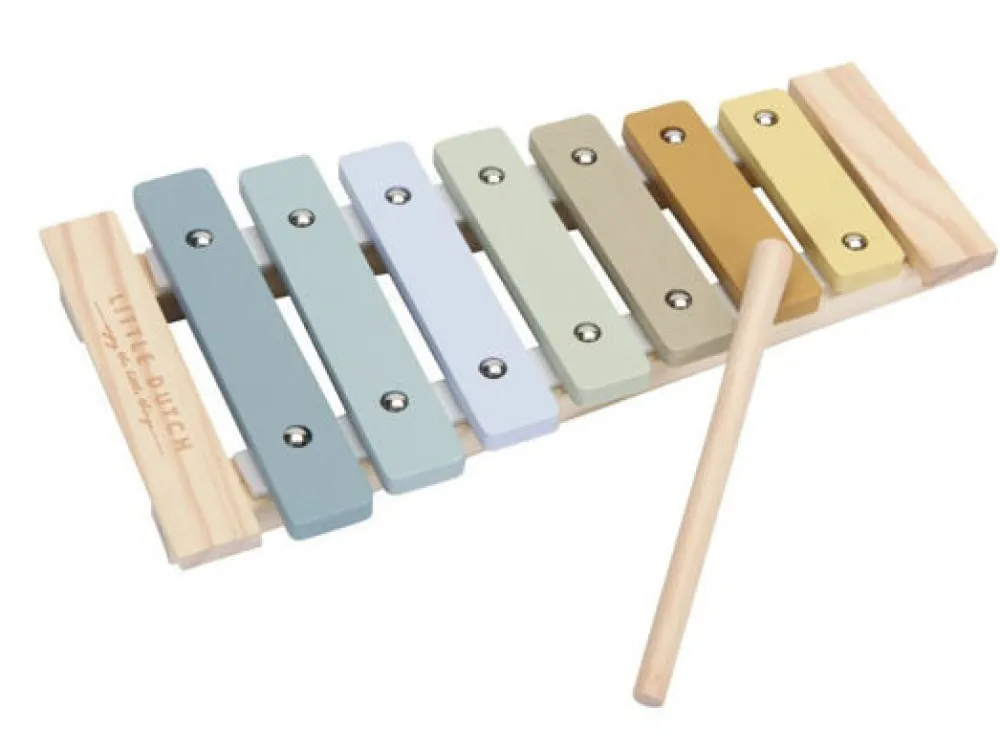 xylophon_blue__little_dut_0.webp Kids Little Dutch Wooden Toys | Music Instruments>Xylophon blue –