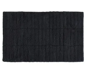 Zone Denmark Bathroom Textiles>Zone bath mat Soft Tiles black
