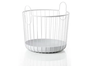 Kids Zone Denmark Storage | Storage>Zone storage basket INU Ø 30 cm light grey