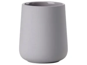 Zone Denmark Toothbrush Mugs>Zone toothbrush tumbler Nova One silver grey