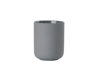 Zone Denmark Toothbrush Mugs>Zone toothbrush tumbler UME grey
